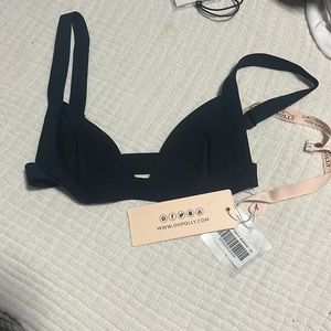 Black bandage bralet